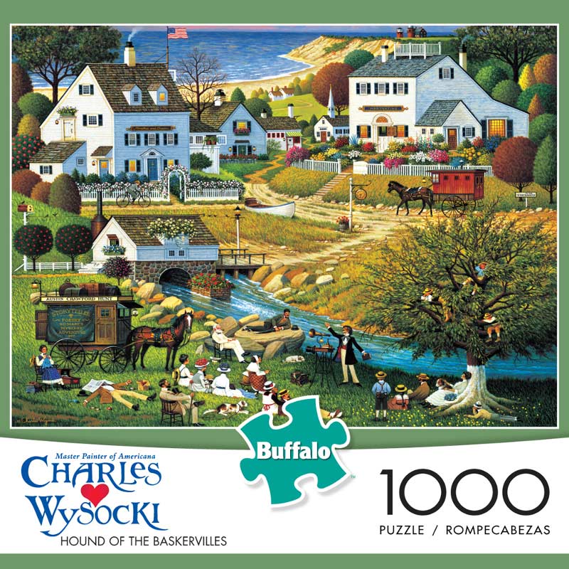 Hounds of the Baskervilles - Scratch and Dent Americana Jigsaw Puzzle