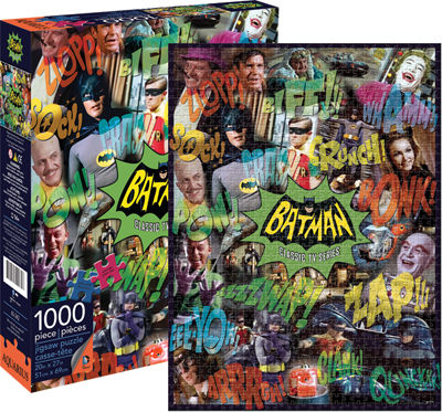 Batman TV Collage (DC Comics) - Scratch and Dent Movies & TV Jigsaw Puzzle