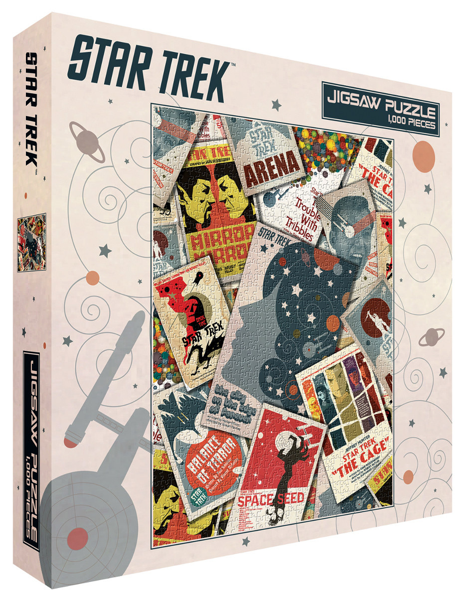 Star Trek Collage, 1000 Pieces, Culturenik | Puzzle Warehouse