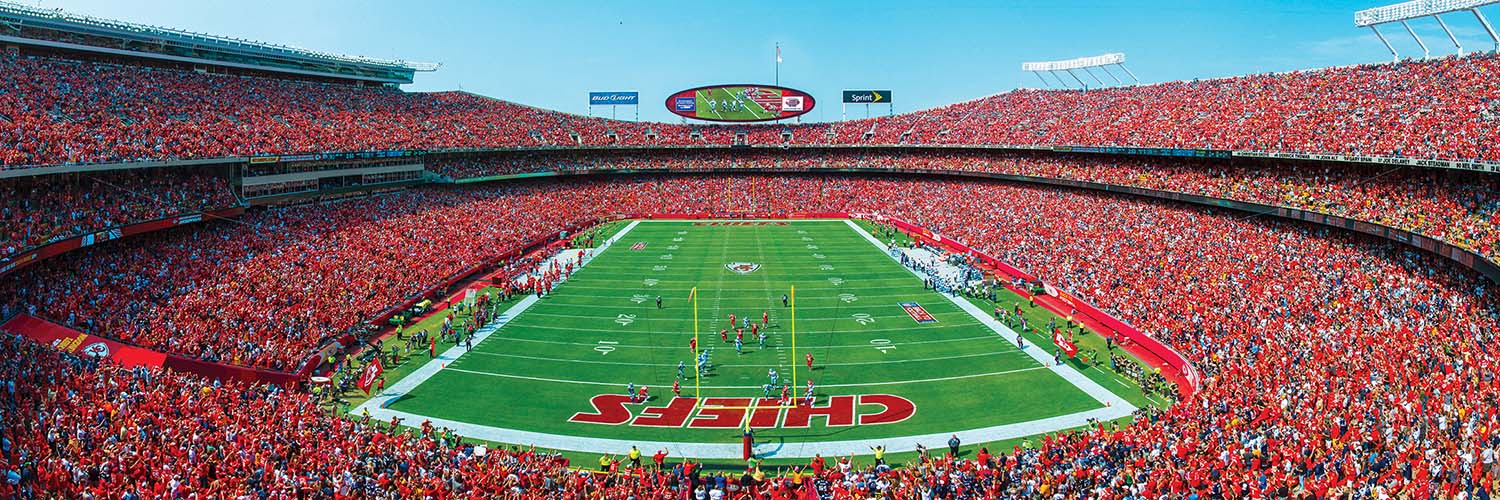 Kansas City Chiefs NFL Stadium Panoramics End View