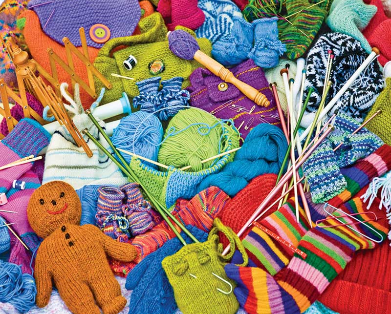 Knit Knacks, 1000 Pieces, Springbok Puzzle Warehouse
