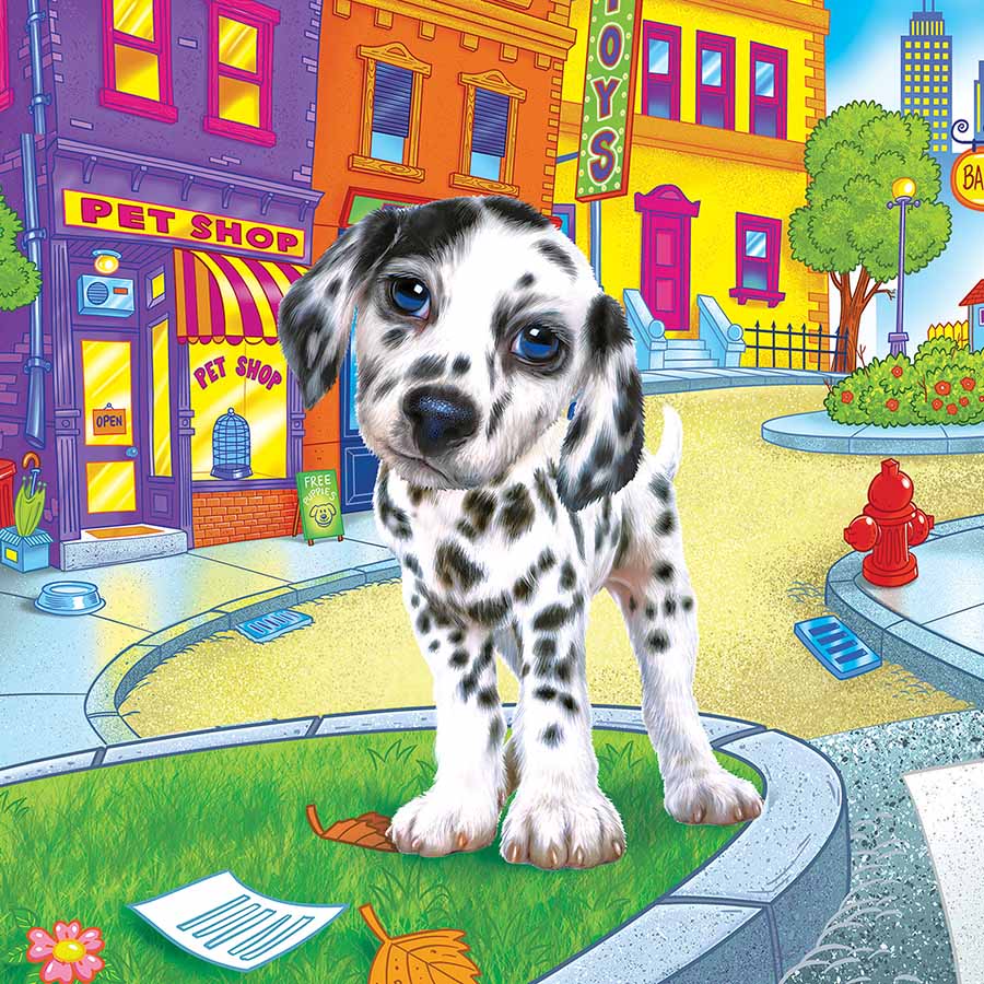 City Pup Dogs Jigsaw Puzzle