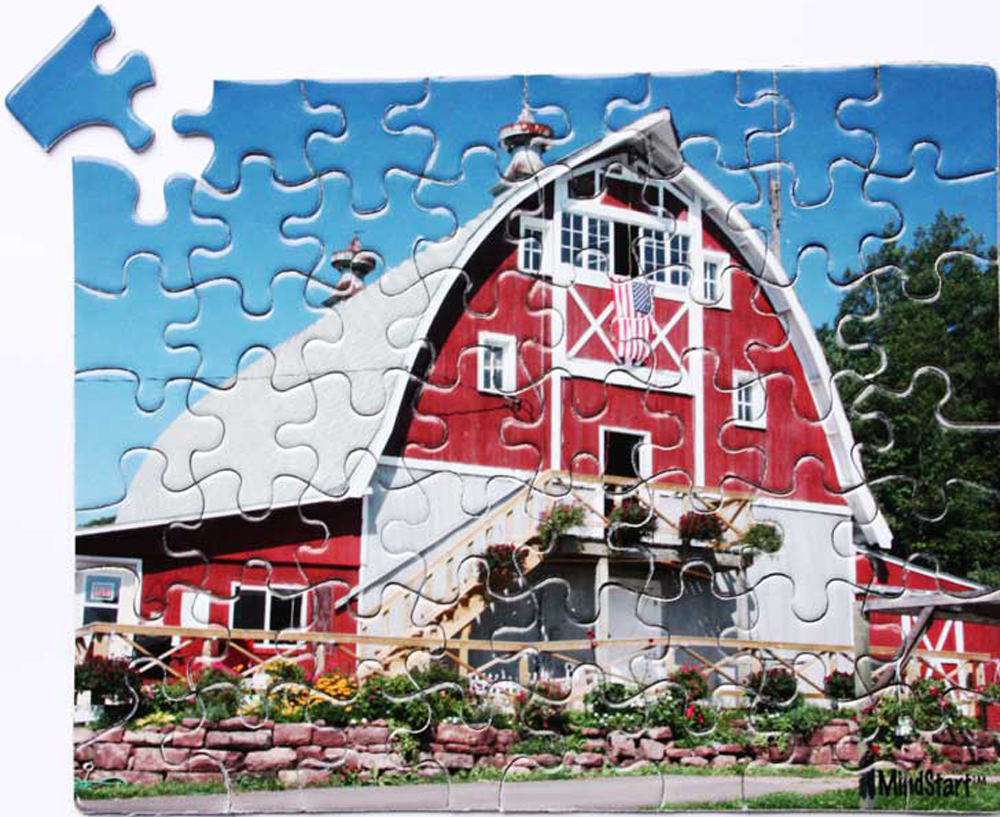 Barn (60 pcs) Farm Jigsaw Puzzle