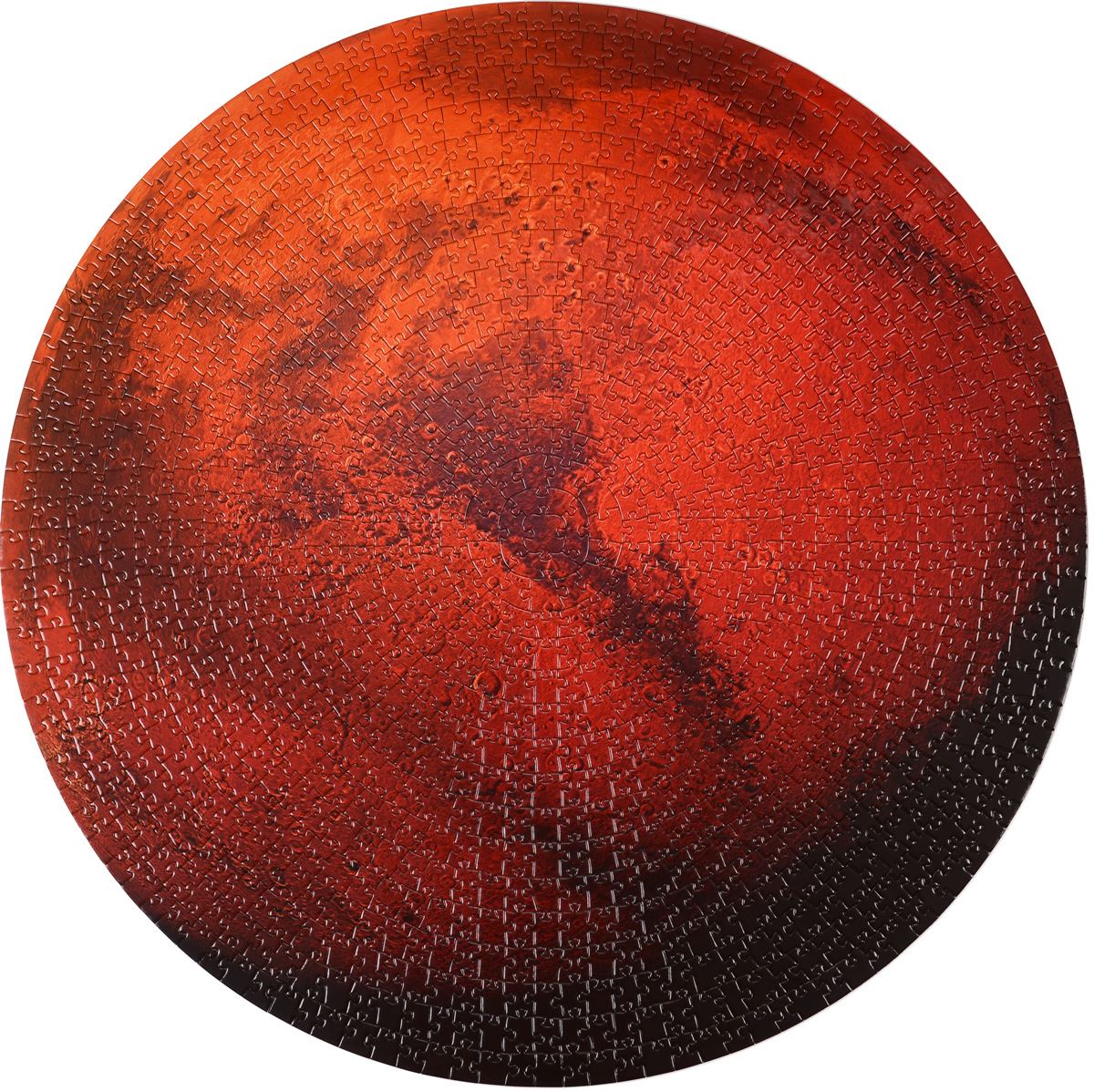 Mars Circle Jigsaw Puzzle Space Jigsaw Puzzle