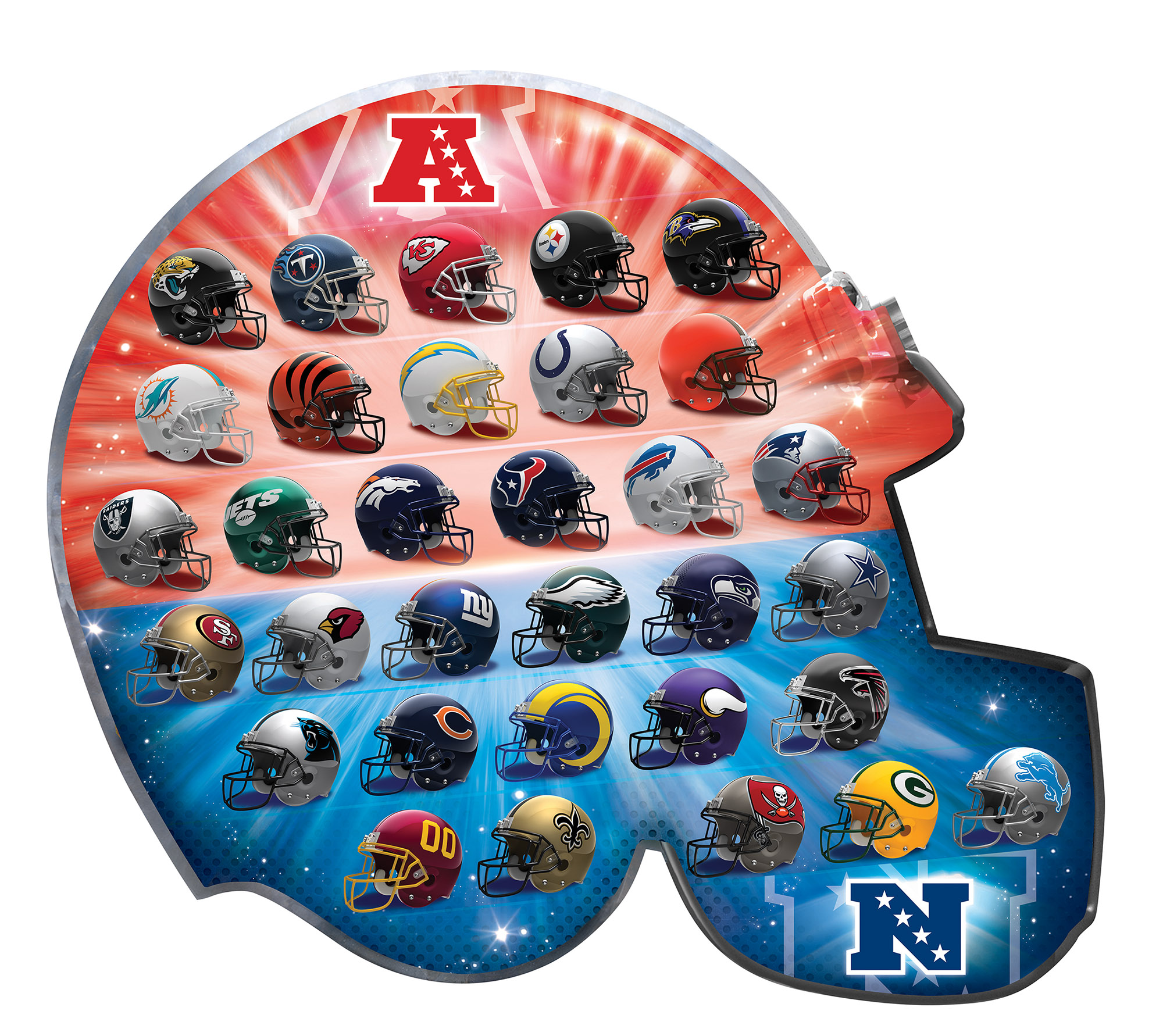 NFL League Helmets
