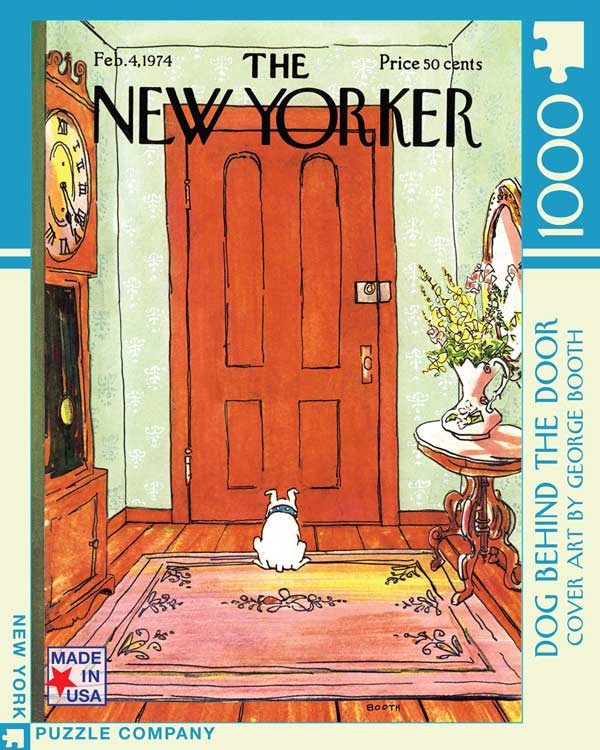 Dog Behind the Door Dogs Jigsaw Puzzle