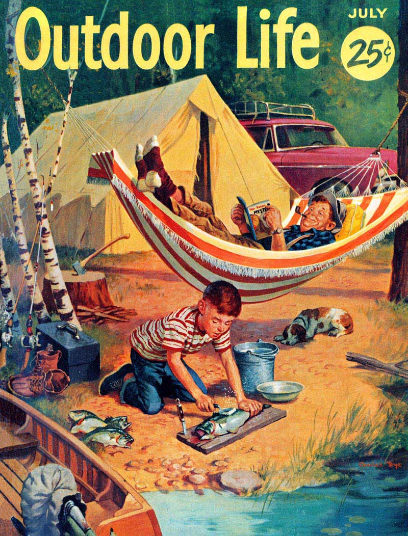 At The Campground July 1955 Jigsaw Puzzle Puzzlewarehouse