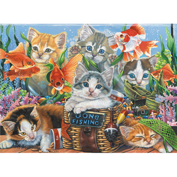 Puzzle Gone Fishing, 1 000 pieces
