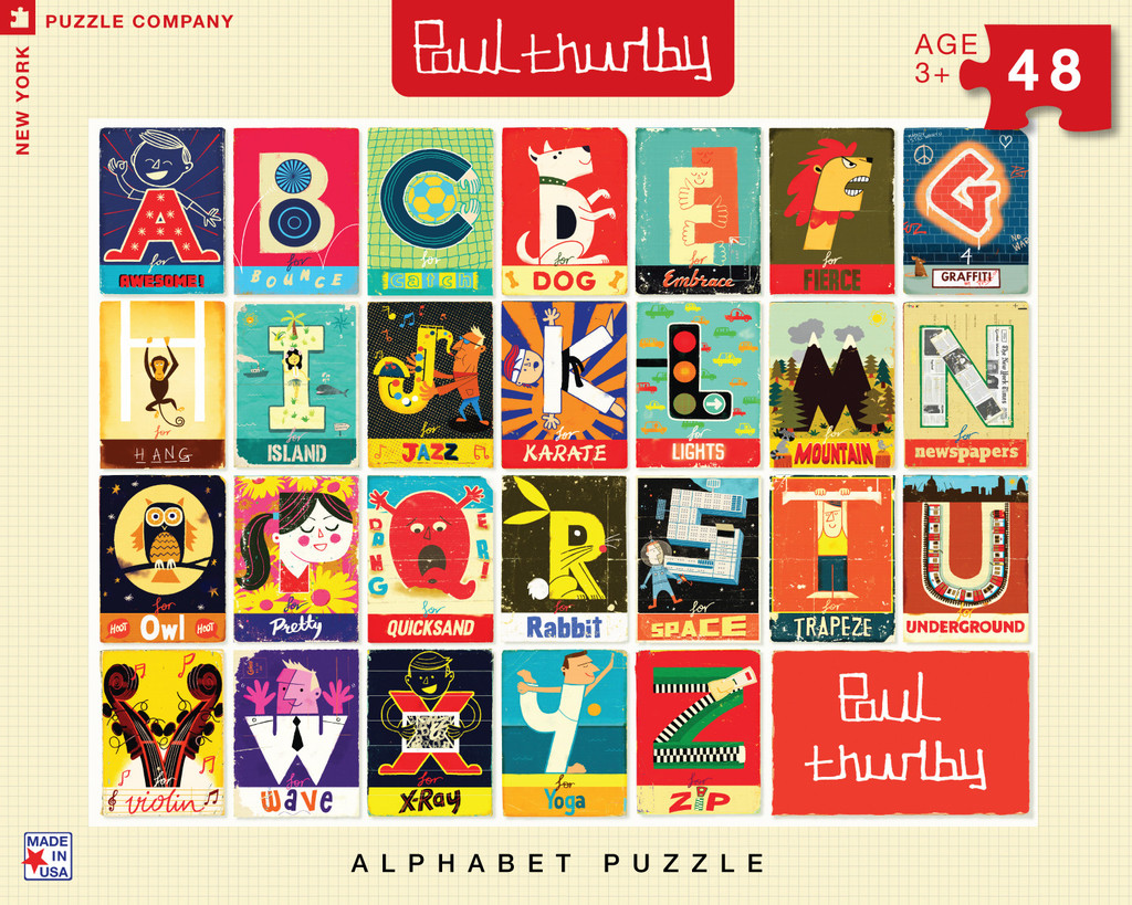 Alphabet Educational Jigsaw Puzzle