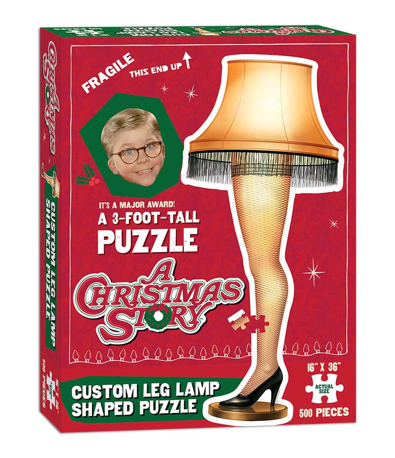 A Christmas Story Leg Lamp Puzzle