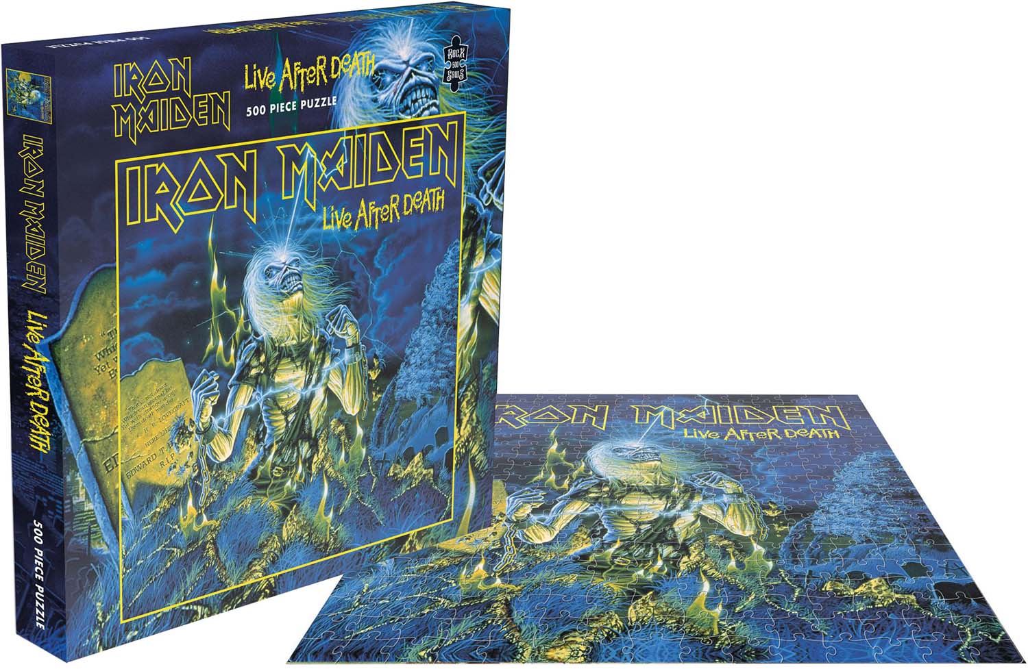 Iron Maiden - Live After Death, 500 Pieces, Rock Saws | Puzzle Warehouse