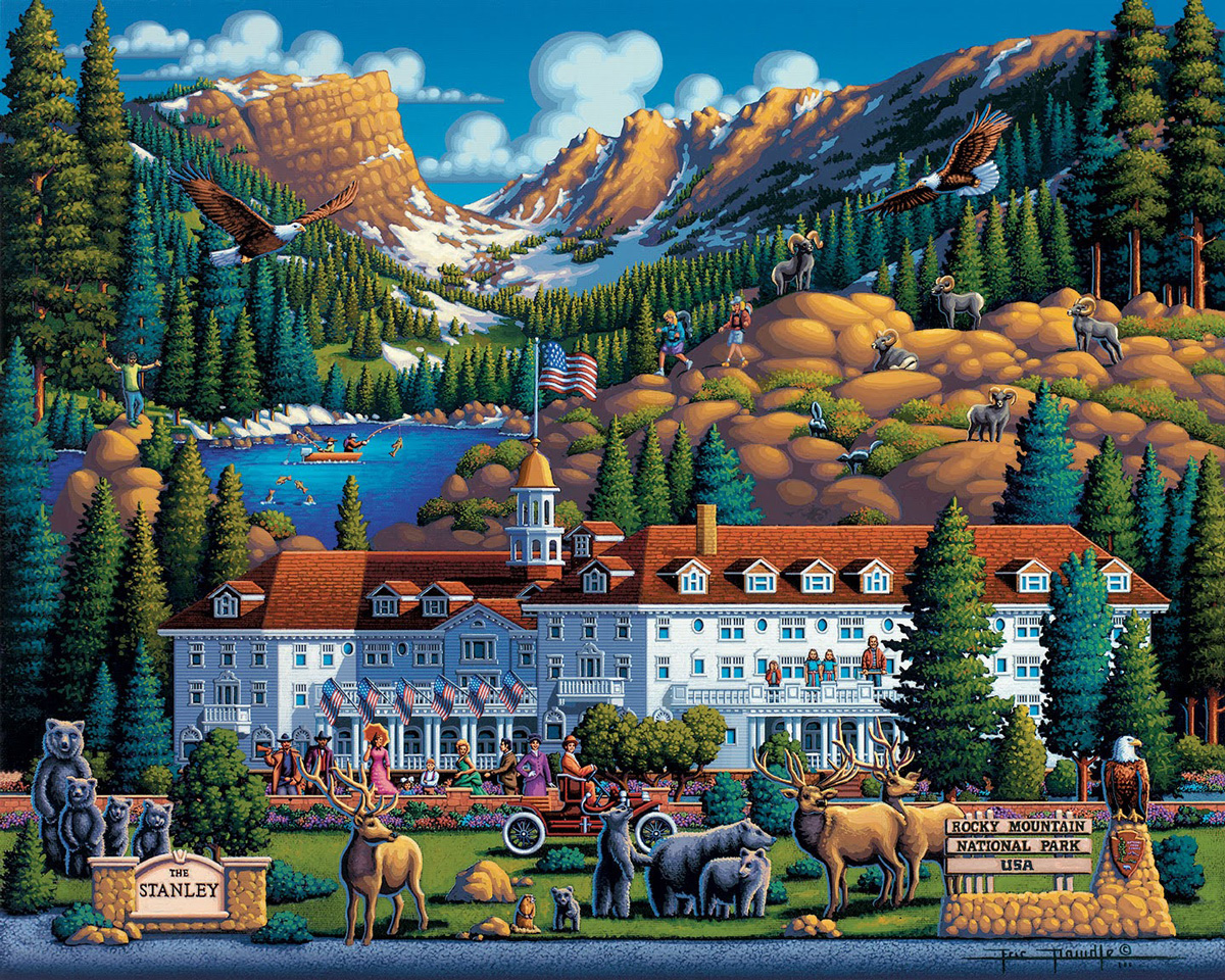 Rocky Mtn. National Park National Parks Jigsaw Puzzle