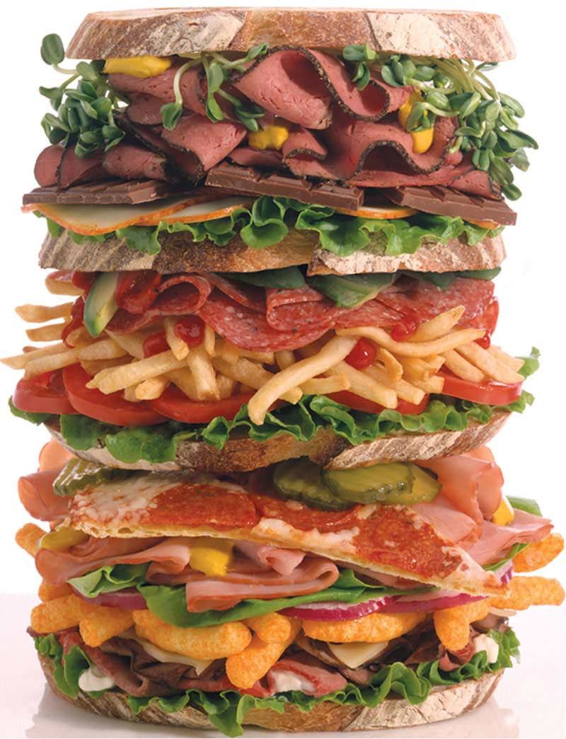 Snack Stack Food and Drink Jigsaw Puzzle