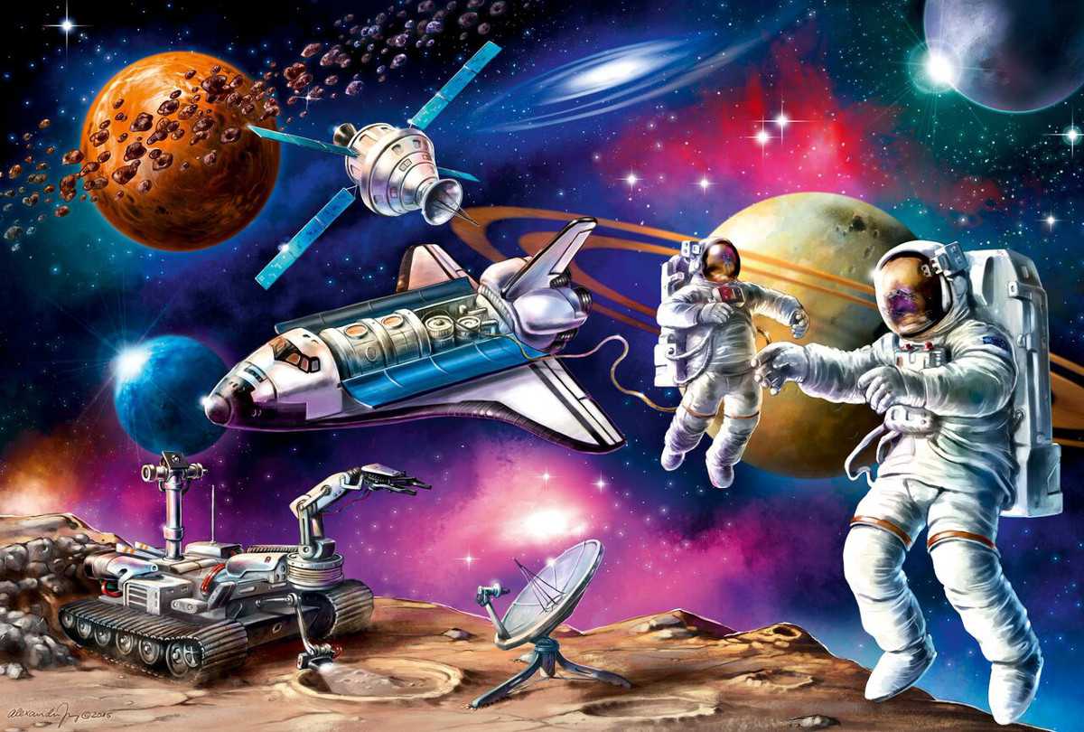 Adventure in Space, 150 Pieces, Schmidt Spiele | Puzzle Warehouse