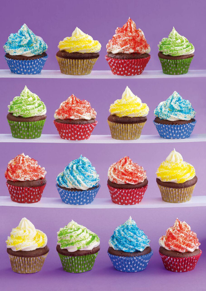 Cupcakes Delight - Scratch and Dent Photography Jigsaw Puzzle