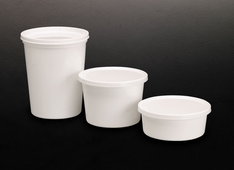 Dynalon 426364-40 40dr Polystyrene Container with Snap Cap