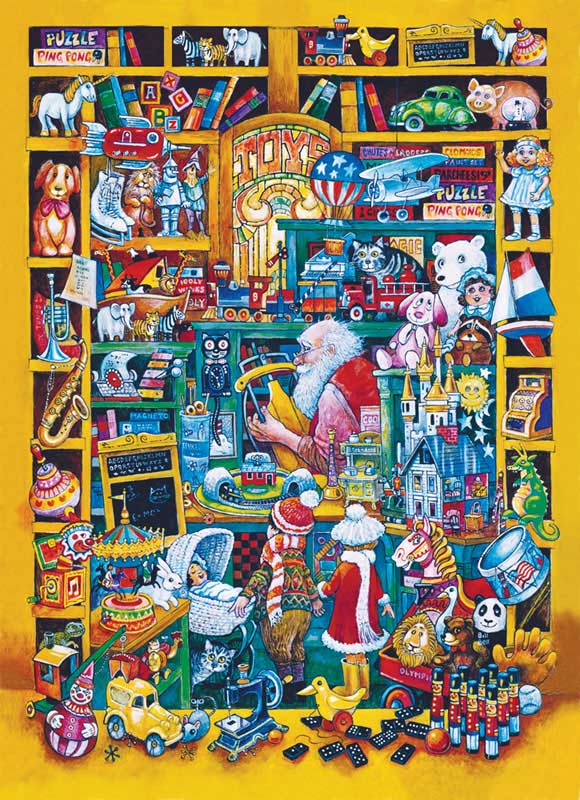 Toys & Tots, 60 Pieces, Springbok | Puzzle Warehouse