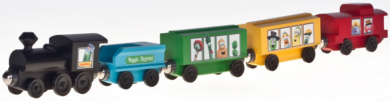 Veggie Tales Train | PuzzleWarehouse.com