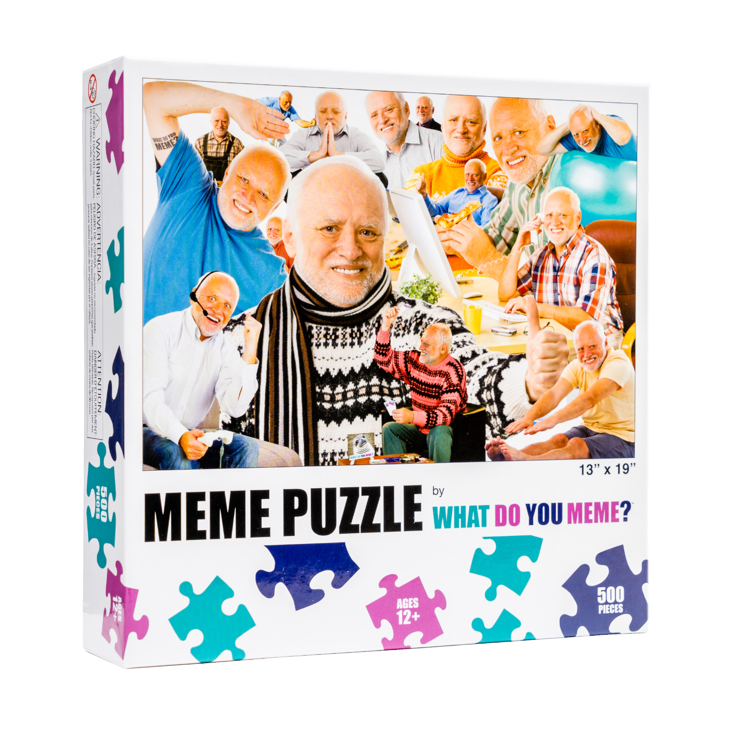 What Do You Meme Old Guy Puzzle Photography Jigsaw Puzzle