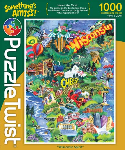 Wisconsin Spirit, 1000 Pieces, PuzzleTwist | Puzzle Warehouse