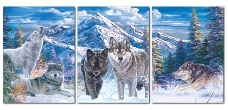 Wolf Mountain Wolf Jigsaw Puzzle