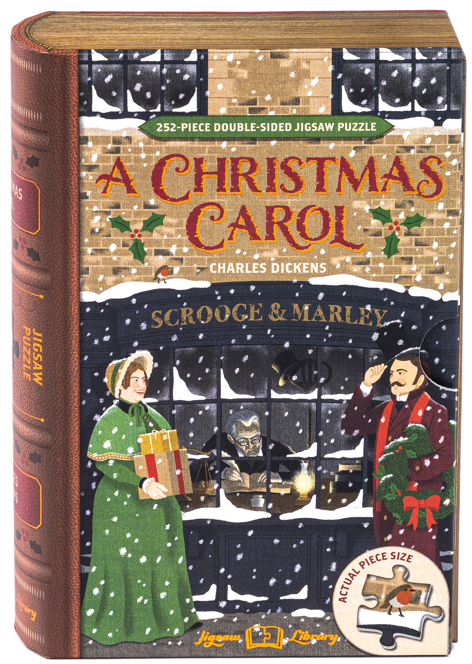 A Christmas Carol Double Sided Puzzle Fantasy Jigsaw Puzzle