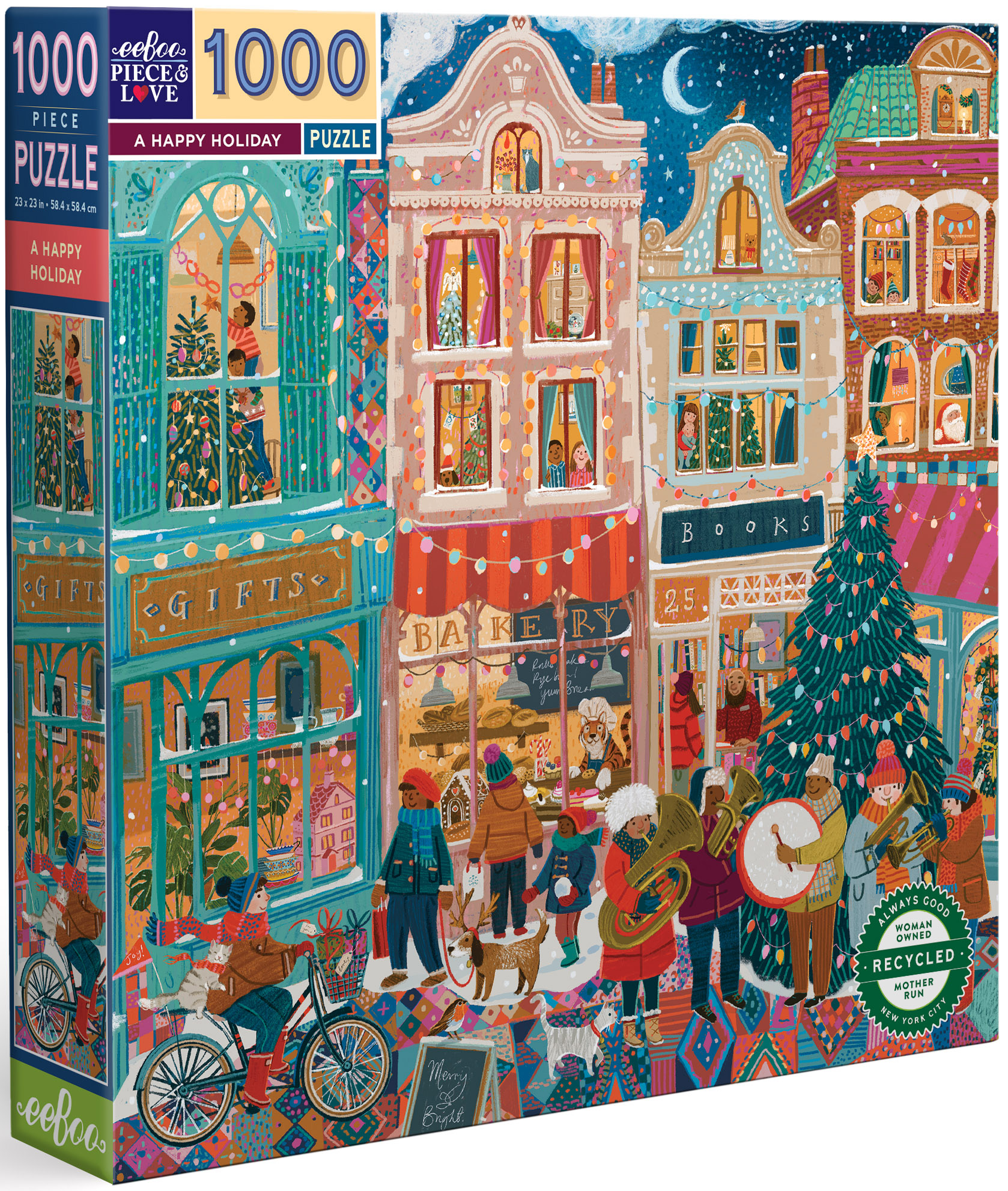 A Happy Holiday People Jigsaw Puzzle