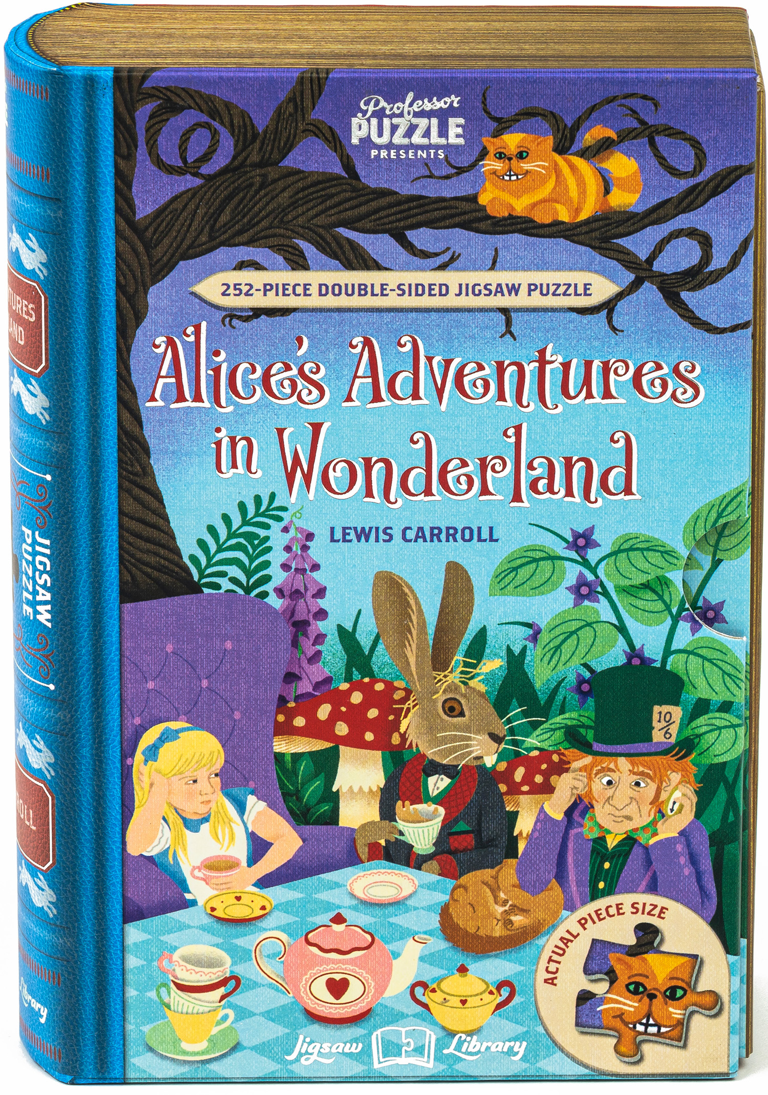 Alice in Wonderland Double Sided Puzzle
