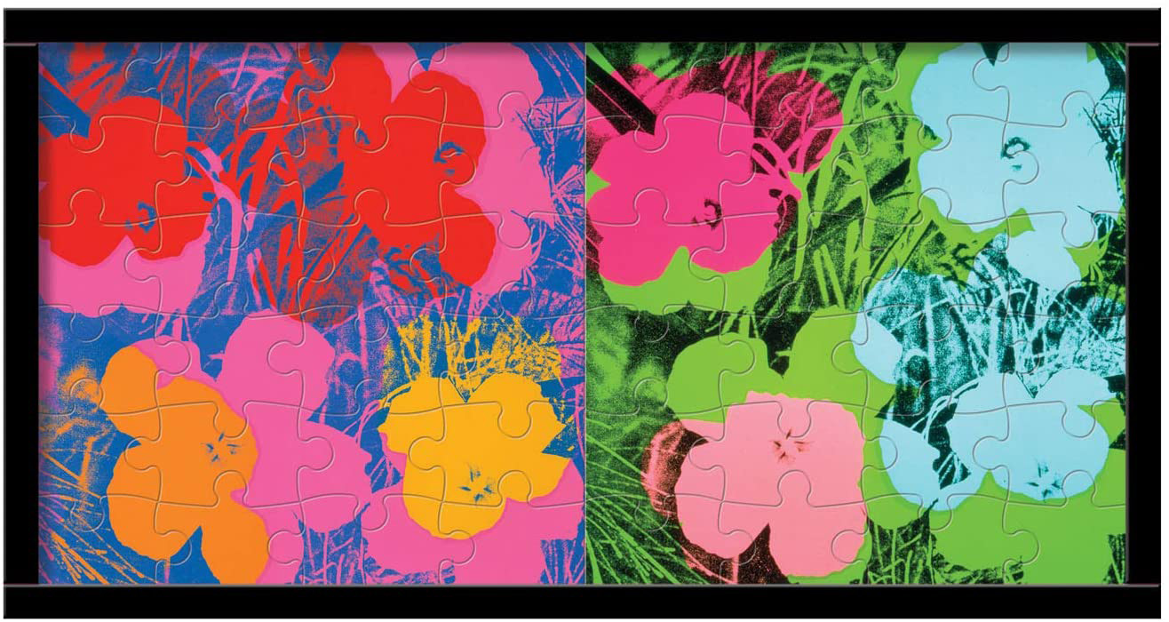 Andy Warhol Wood Puzzle Set Fine Art Jigsaw Puzzle