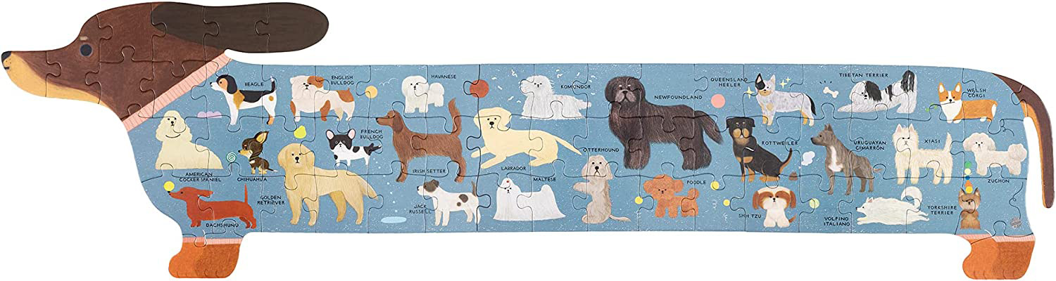 The A to Z of Dogs: A Very Loooong Puzzle Dogs Jigsaw Puzzle