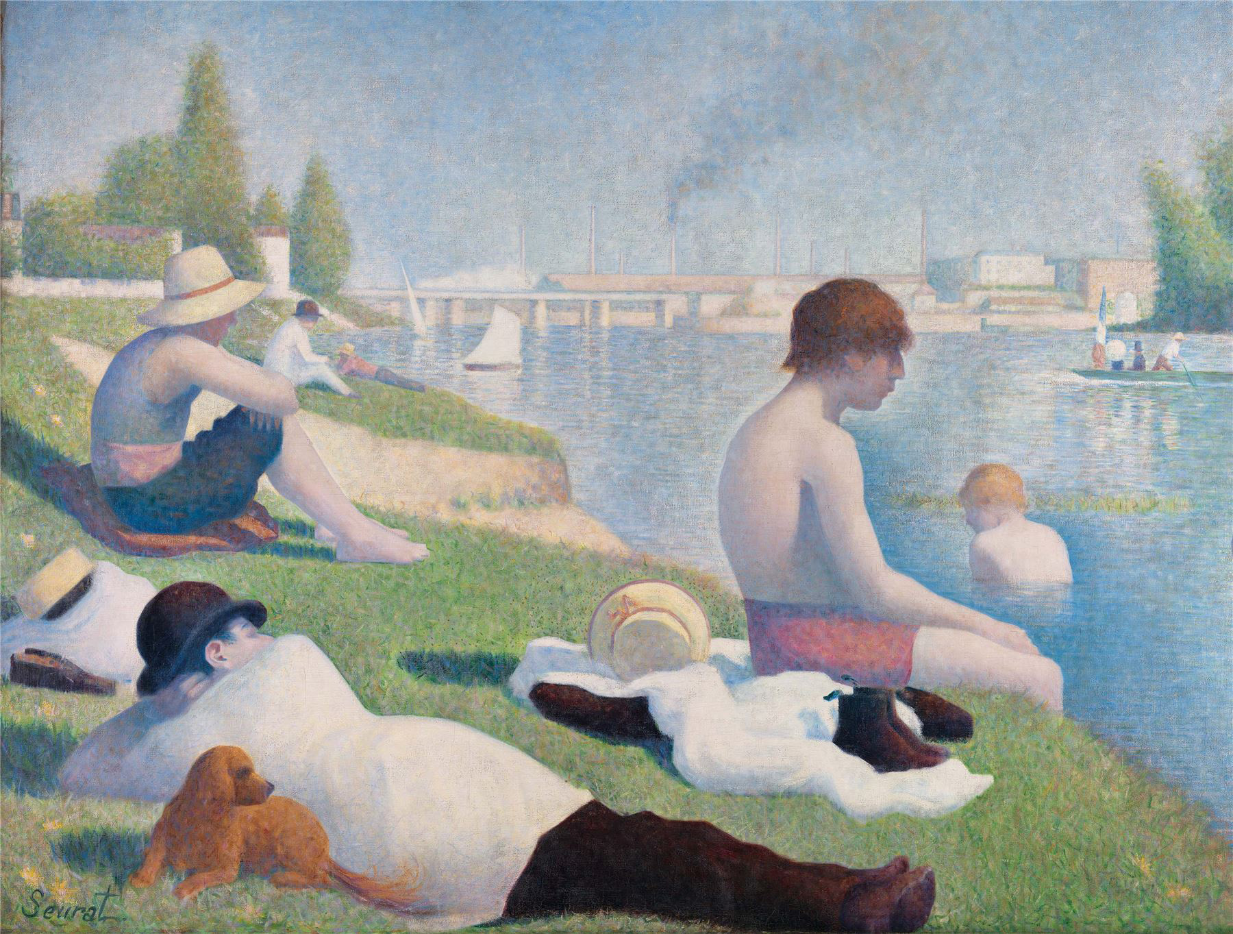 Bathers at Asnieres - National Gallery