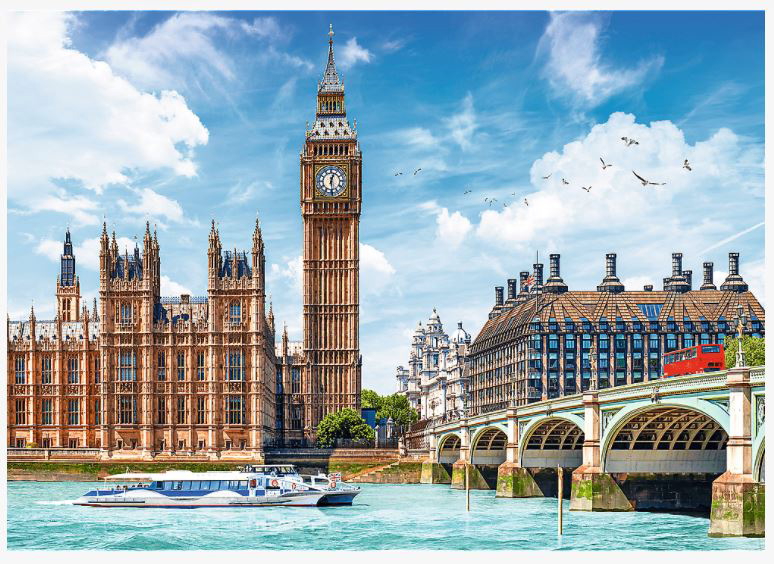 Big Ben, London England Travel Jigsaw Puzzle