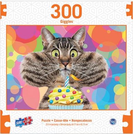 Birthday Candle Cats Jigsaw Puzzle