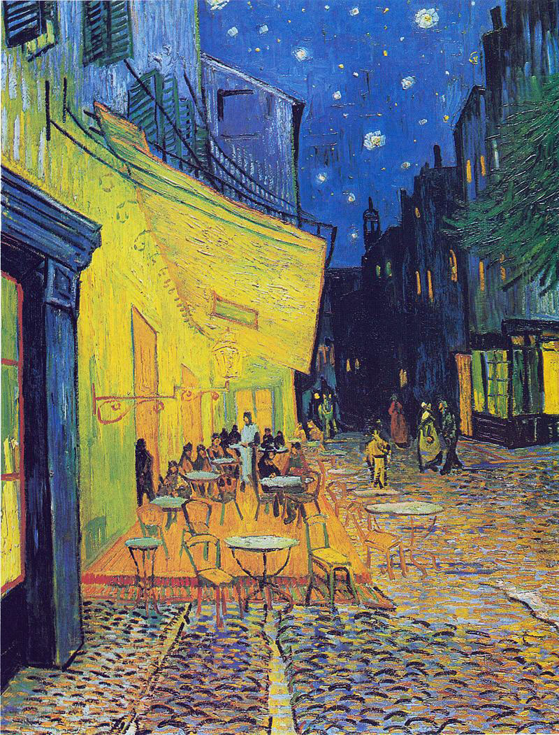 Cafe Terrace at Night - Scratch and Dent Impressionism & Post-Impressionism Jigsaw Puzzle