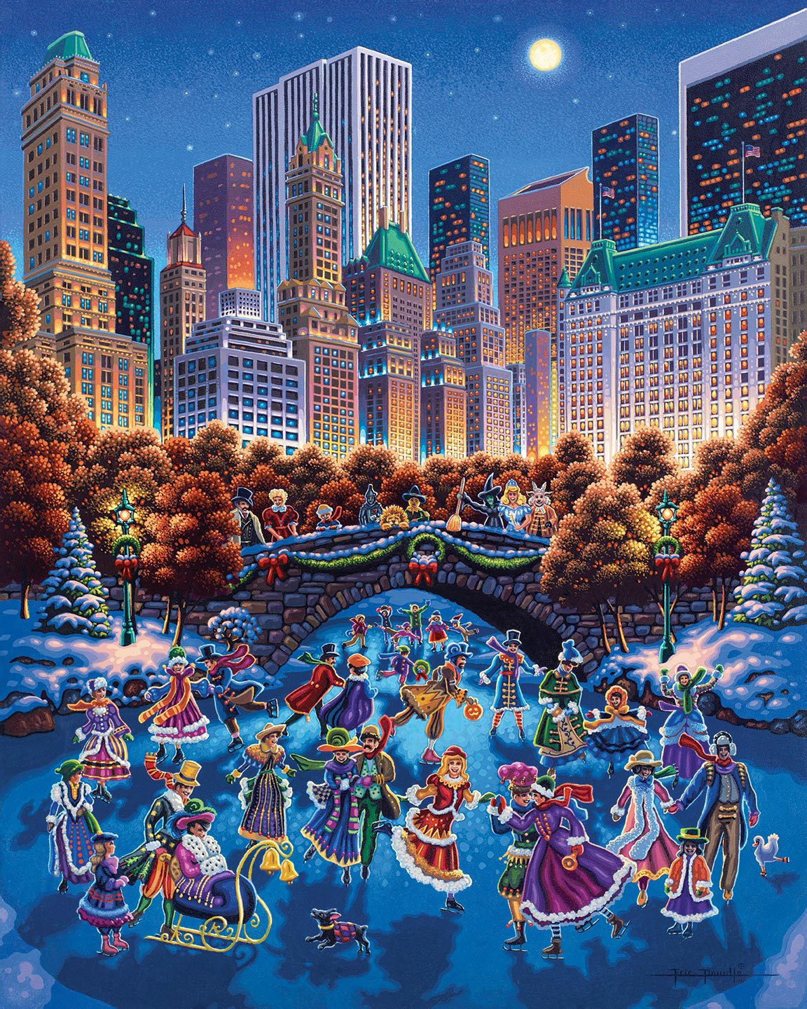 Central Park Winter Jigsaw Puzzle