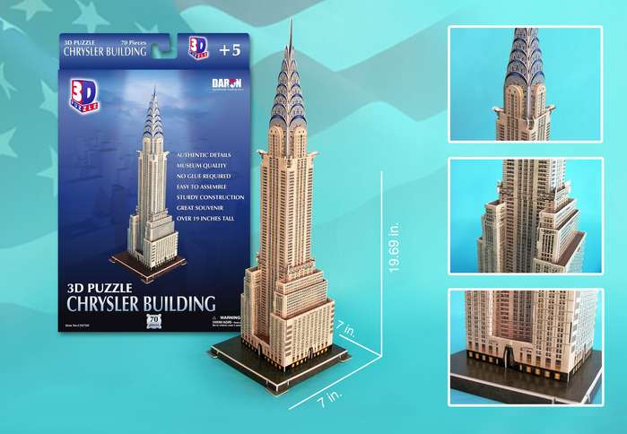 Chrysler Landmarks & Monuments 3D Puzzle