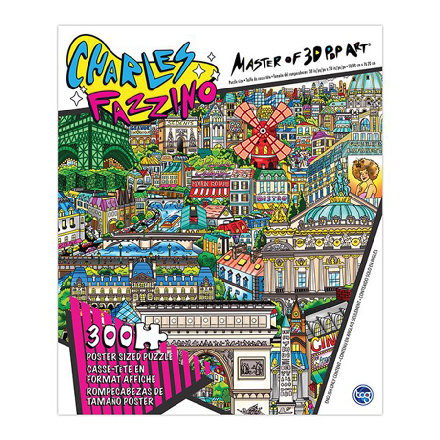Under Paris Sky Nostalgic & Retro Jigsaw Puzzle