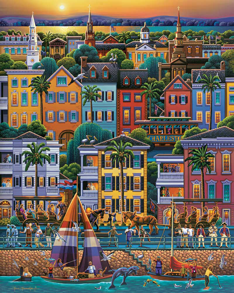 Charleston Landscape Jigsaw Puzzle