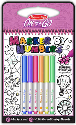 Color By Numbers - Pink, Melissa and Doug | Puzzle Warehouse