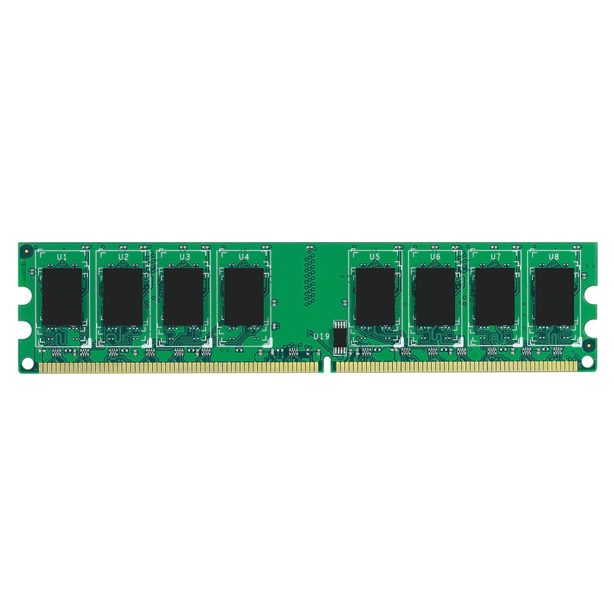 2GB DDR2-800 PC2-6400 Non-ECC Unbuffered 240 Pin 1.8V CL=6 Memory 128X8