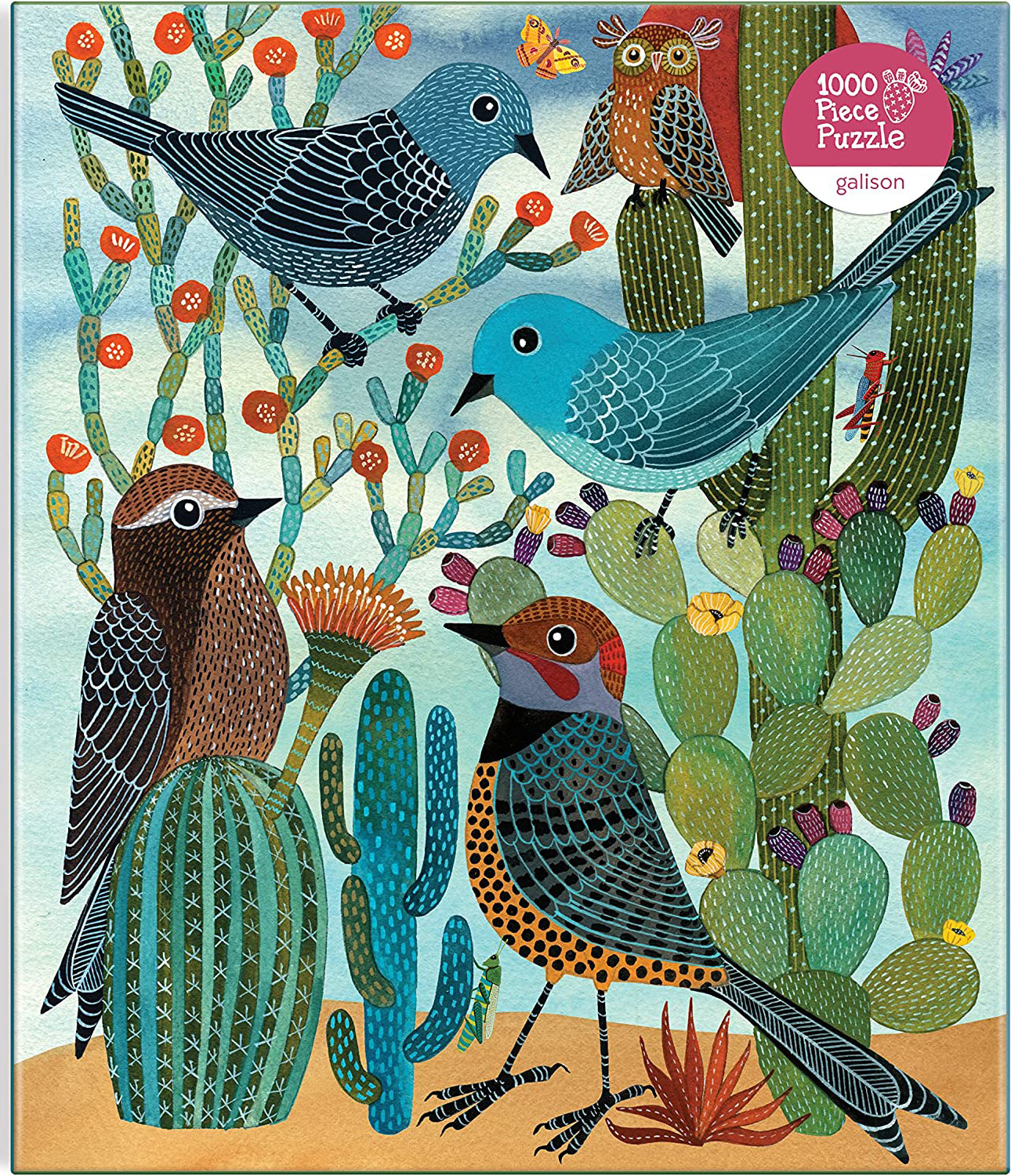 Desert Avian Friends - Scratch and Dent Birds Jigsaw Puzzle