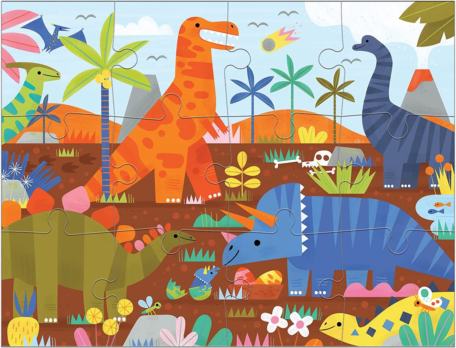 Dino Park Can you Spot? Puzzle Dinosaurs Hidden Images