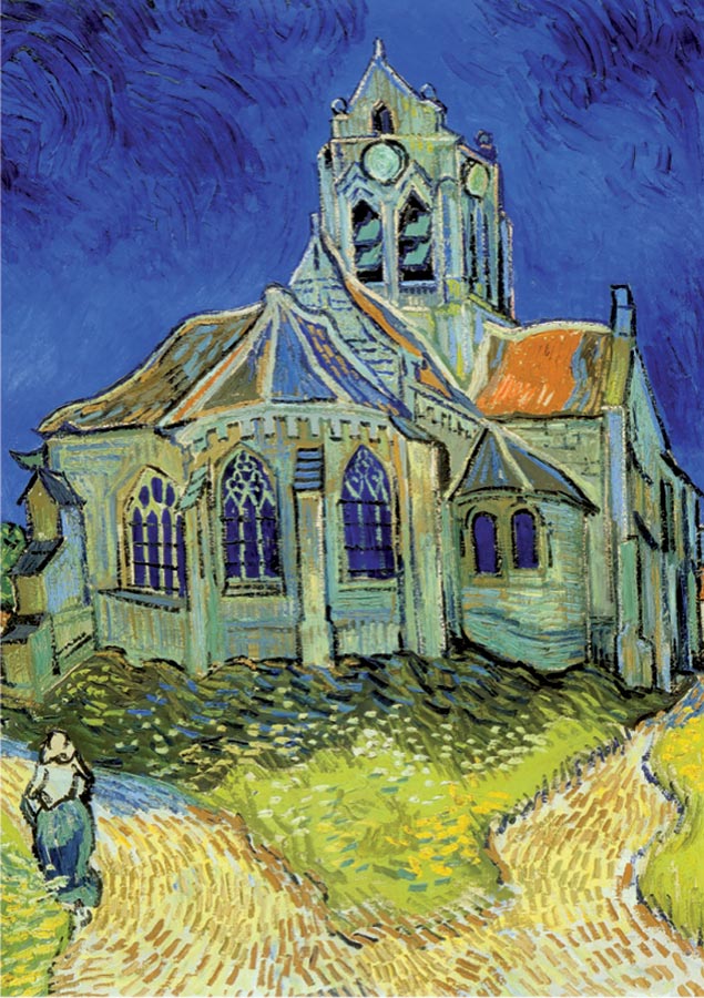 The Church at Auvers - Scratch and Dent Jigsaw Puzzle