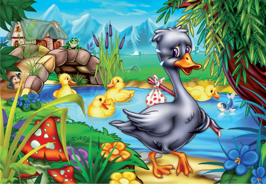 Ugly Duckling, 60 Pieces, D-Toys | Puzzle Warehouse