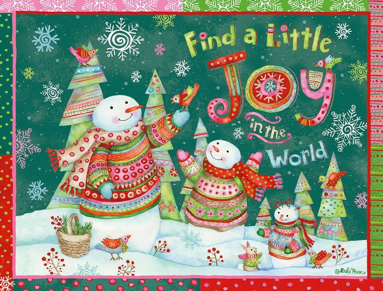 Find Joy by Debi Hron Christmas Jigsaw Puzzle