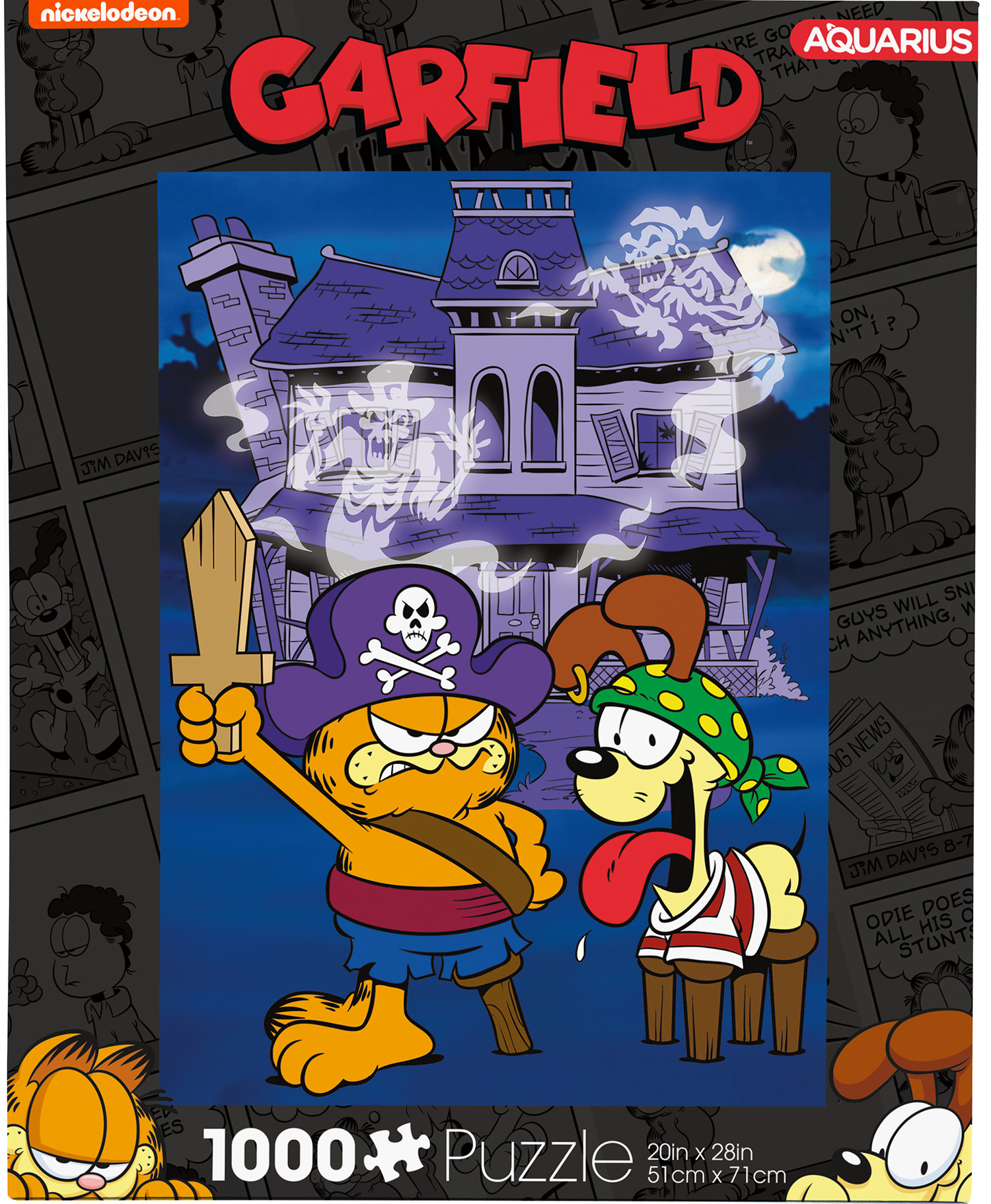 Garfield Halloween Halloween Jigsaw Puzzle