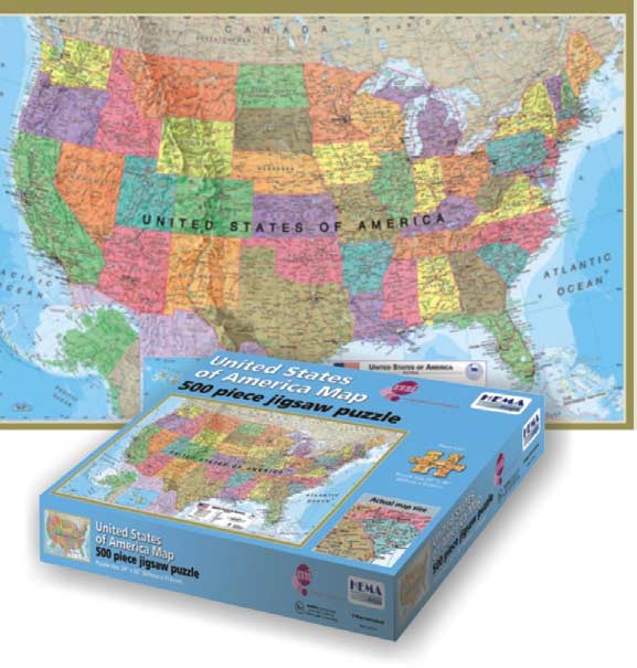 HEMA USA Puzzle, Pieces, Geo Toys | Puzzle Warehouse