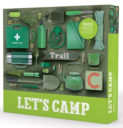 Let's Camp Collage Jigsaw Puzzle