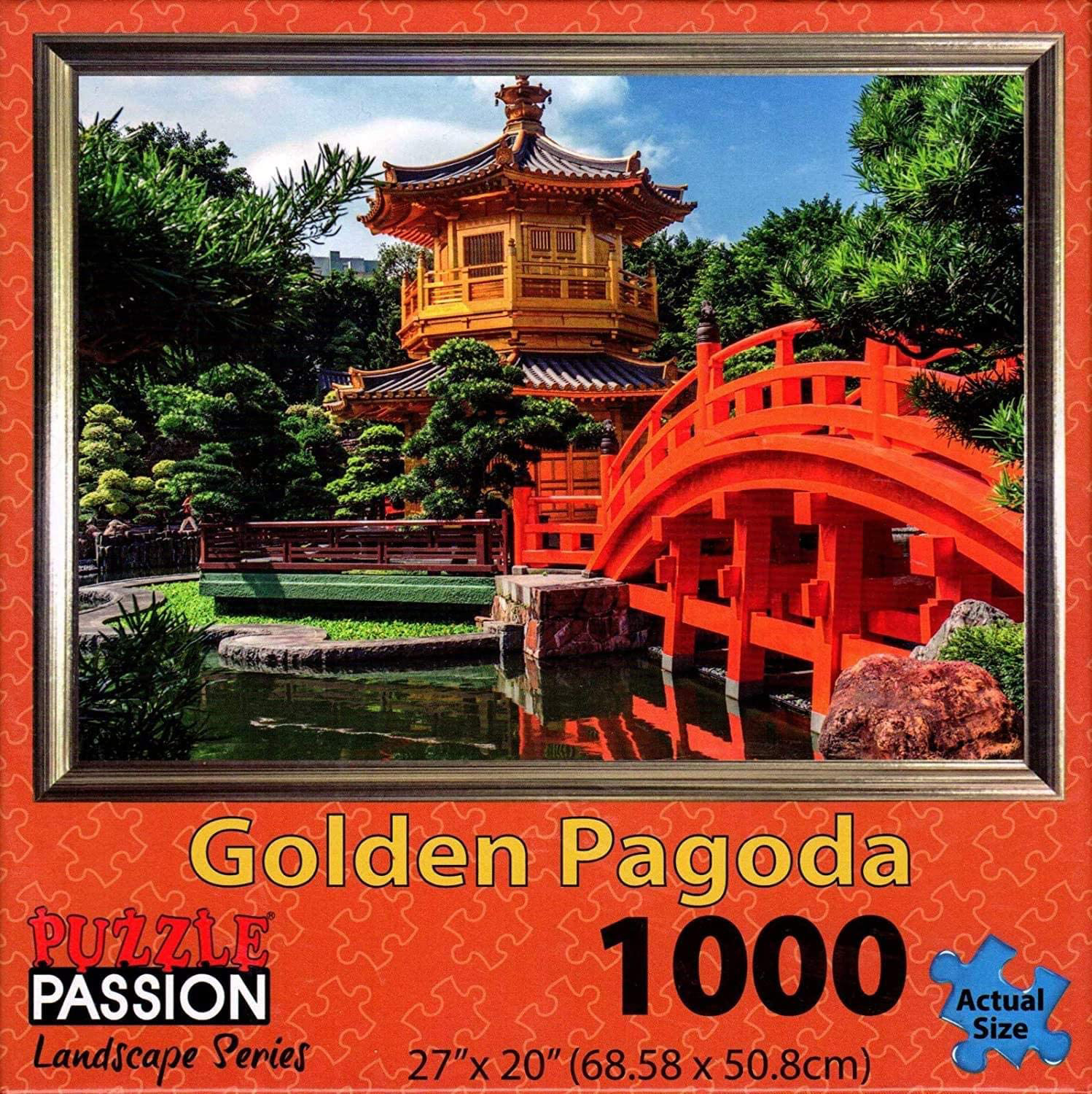 Golden Pagoda Landmarks & Monuments Jigsaw Puzzle