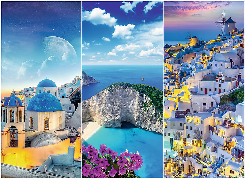 Greek Holidays Europe Jigsaw Puzzle
